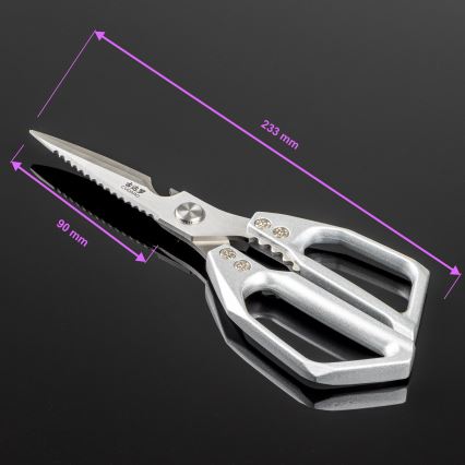 Gudaro - Nožnice na hydinu SHOGUN 23,3 cm strieborné