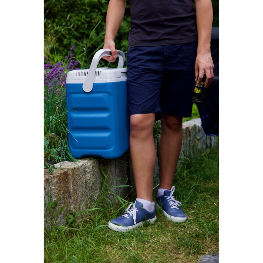 Guzzanti GZ 30BW - Prenosná autochladnička 29 l 65 W/12 V/230 V modrá