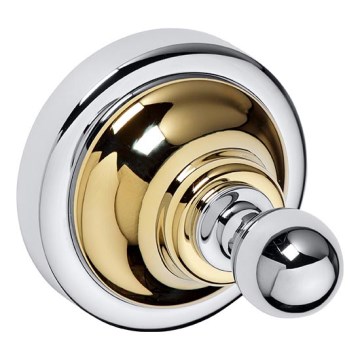 Háčik 6,5x6,5 cm strieborný/zlatý