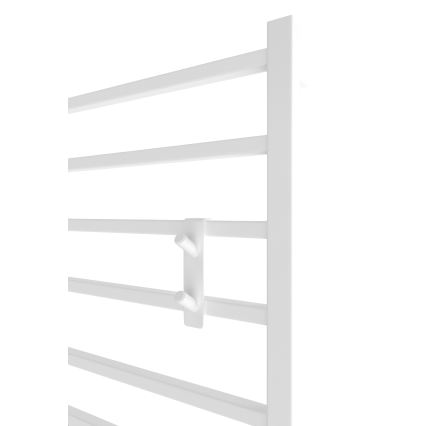 Háčik na radiátor INOX nerez/biela