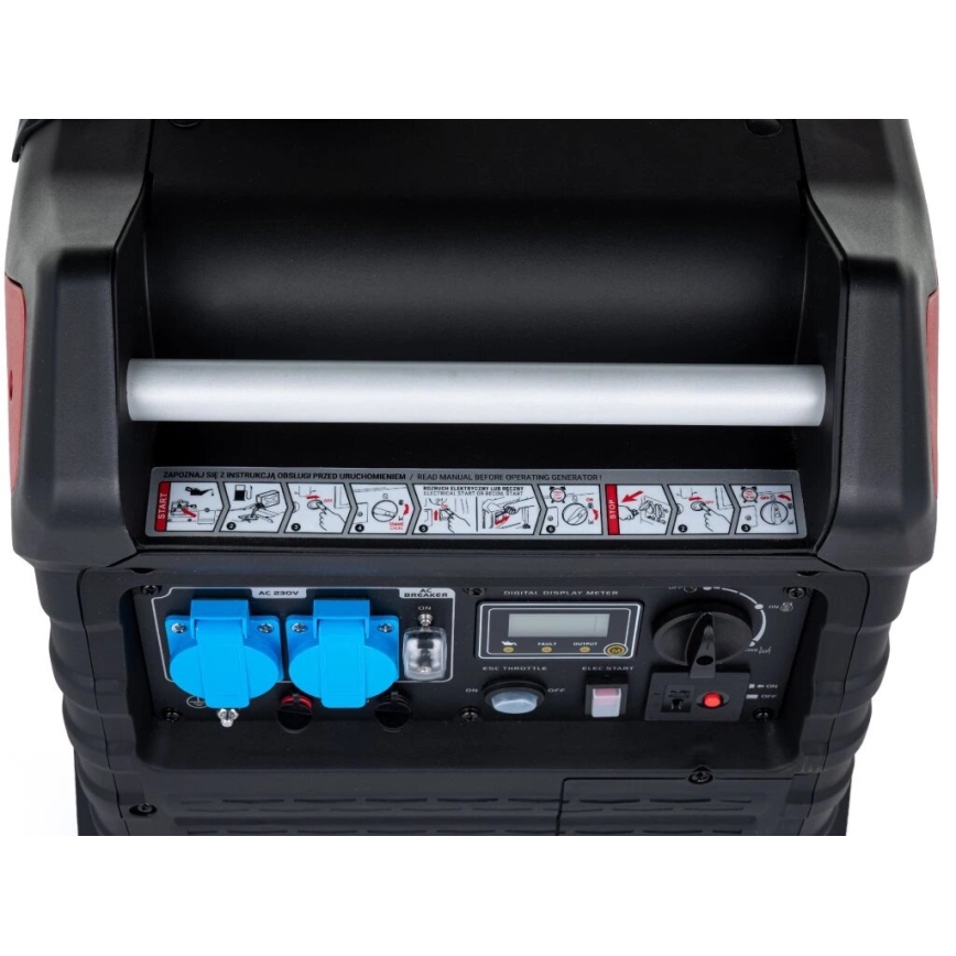 Hahn & Sohn 105412 - Benzínová invertorová elektrocentrála H IG 3500 3300W