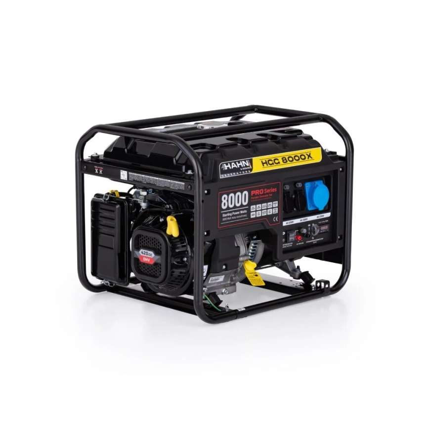 Hahn & Sohn 7410 - Benzínová elektrocentrála HGG 8000X 6500W