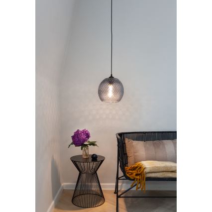 Halo Design 718443 - Závesný luster na lanku NOBB 1xE27/40W/230V priemer 22 cm dymovo-sivý