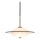 Halo Design 743599 - Luster na lanku ORBIT 1xG9/7W/230V pr. 24 cm biela/mosadz/dymová sivá