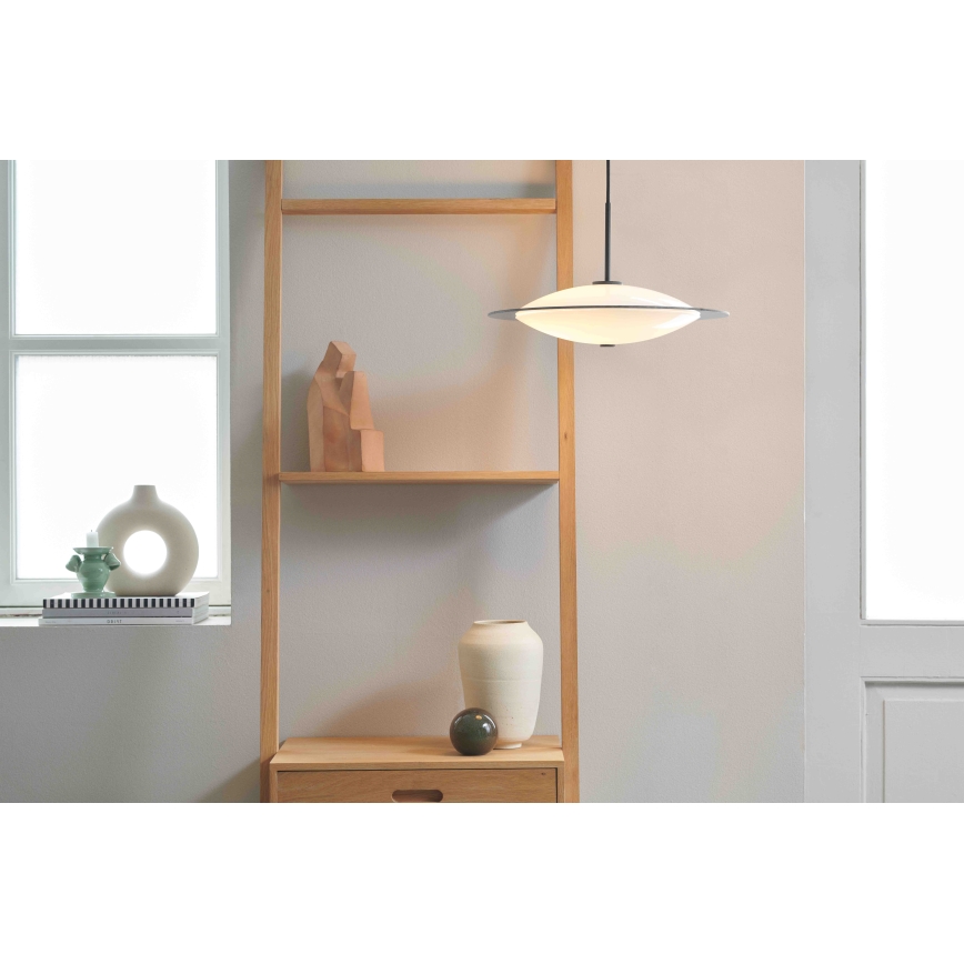 Halo Design 743629 - Luster na lane ORBIT 3xG9/7W/230V pr. 40 cm biela/mosadz/dymová šedá