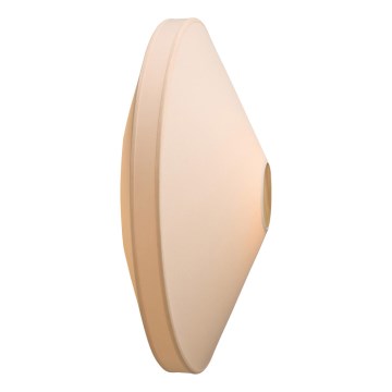 Halo Design 745111 - Nástenné svietidlo PARIS 1xE27/40W/230V priemer 56 cm krémová/dub