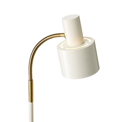 Halo Design 746859 - Stojacia lampa VOGUE 1xE27/40W/230V krémová/mosadz