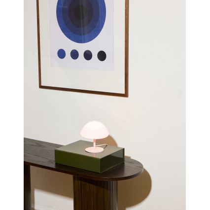 Halo Design 747047 - Stolná lampa CANDY MINI MUSH 1xG9/25W/230V pr. 17 cm ružová