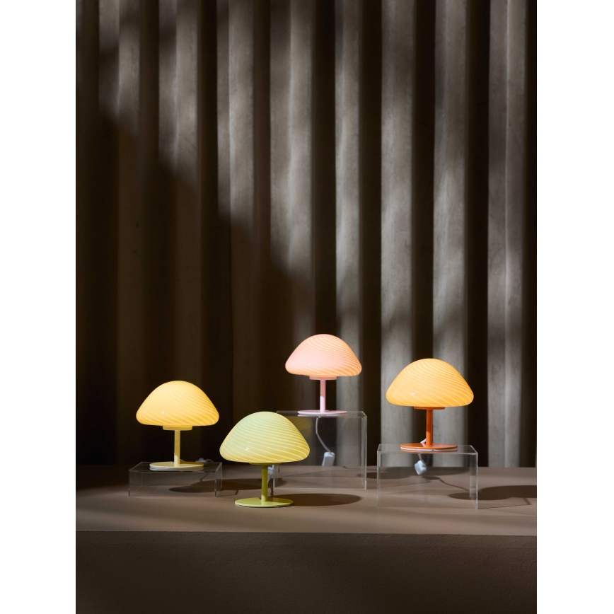 Halo Design 747047 - Stolná lampa CANDY MINI MUSH 1xG9/25W/230V pr. 17 cm ružová