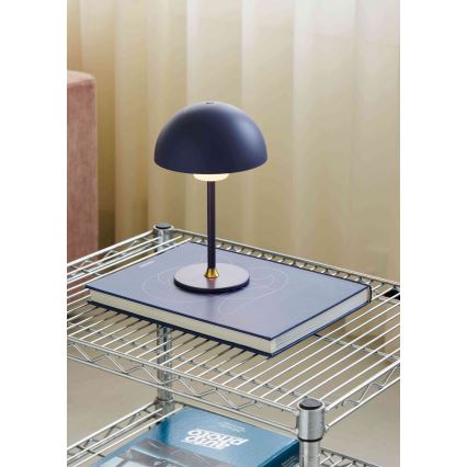 Halo Design 747603 - LED stmievateľná nabíjacia stolná lampa MOON LIGHT LED/2,7W/2600 mAh modrá