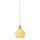 Halo Design 747931 - Závesný luster TOSCANA na lanku 1xG9/28W/230V pr. 18 cm béžová/mosadz