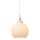 Halo Design 748068 - Závesný luster na lane TOSCANA 1xE27/40W/230V priemer 36 cm krémová/mosadz