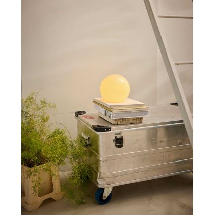 Halo Design 748808 - Stolová lampa CANDY 1xE14/25W/230V pr. 20 cm béžová