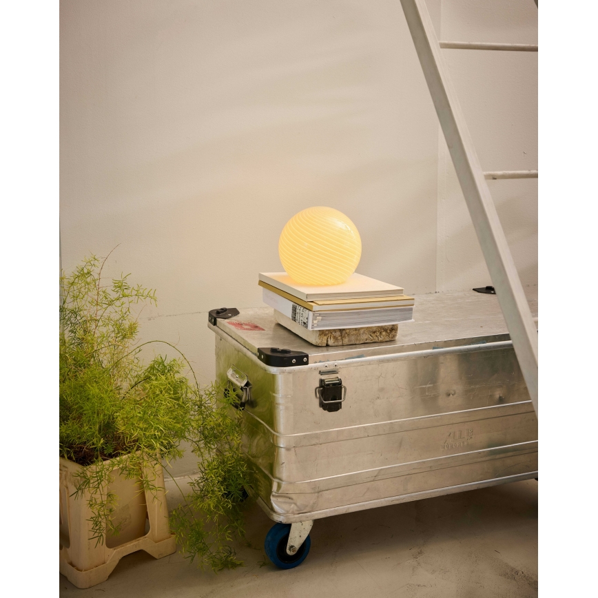 Halo Design 748808 - Stolová lampa CANDY 1xE14/25W/230V pr. 20 cm béžová