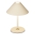Halo Design 800773 - LED stmievateľná vonkajšia nabíjateľná stolná lampa HYGGE LED/3W/4000 mAh IP54 krémová