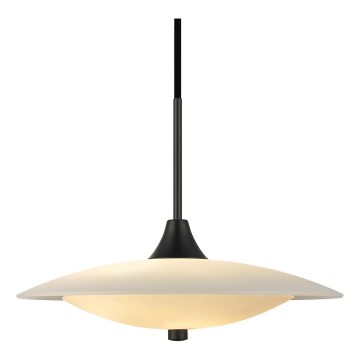 Halo Design 991300 - Luster na lanku BARONI 2xG9/18W/230V pr. 40 cm biela/čierna