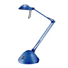 Halogen.stol. lampa ELA 1xGY6,35/50W/230V modrá