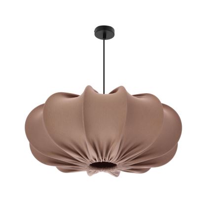 Hanging lamp CAFEE 1xE27/40W/230V dia. 52 cm hnedá