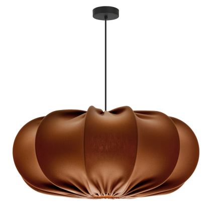 Hanging lamp CAFEE 1xE27/40W/230V dia. 52 cm hnedá