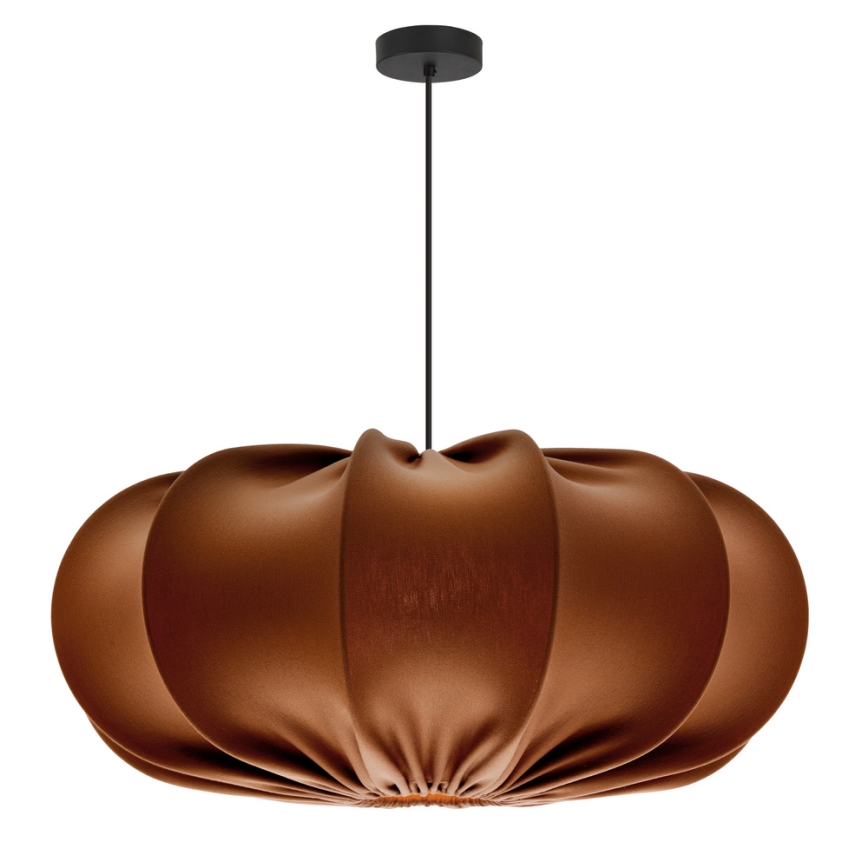 Hanging lamp CAFEE 1xE27/40W/230V dia. 52 cm hnedá