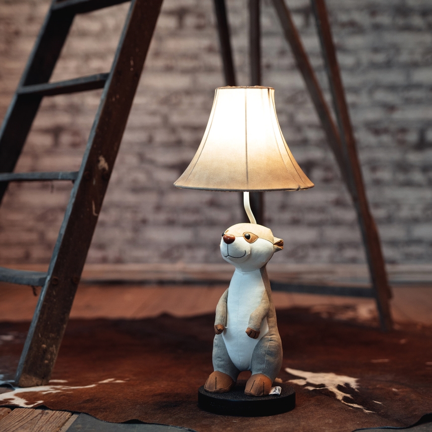 Happy Lamps - LED Detská stolná lampa EDDIE LED/5,4W/230V surikata