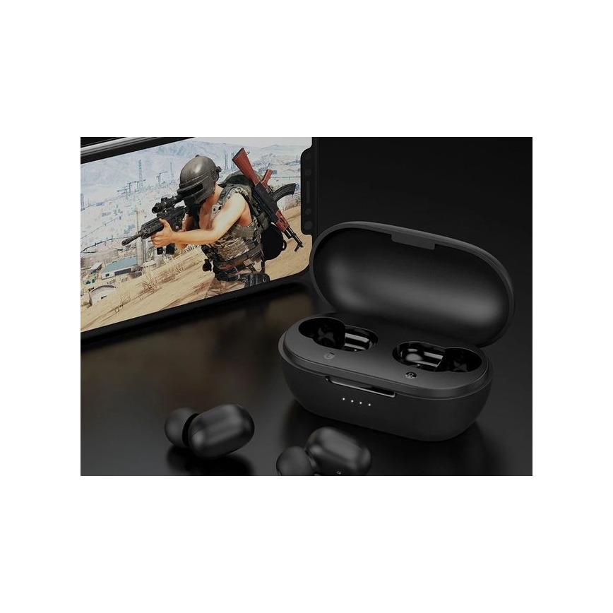 Haylou - Vodotesné bezdrôtové slúchadlá GT1 Pro Bluetooth čierna