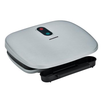 Heinner HEG-F1000SL - Kontaktný gril 1000W/230V matný chróm/čierna