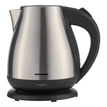 Heinner HEK-17IX - Rýchlovarná kanvica 1,7 l 2200W/230V matný chróm/čierna
