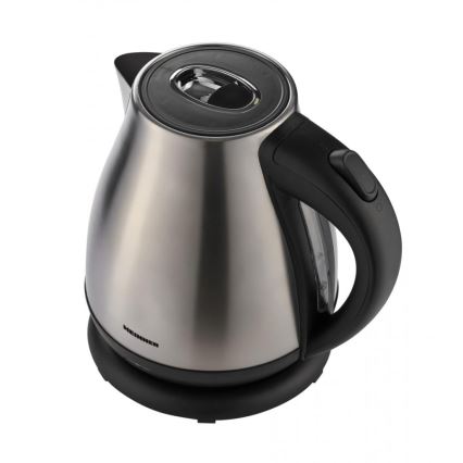Heinner HEK-17IX - Rýchlovarná kanvica 1,7 l 2200W/230V matný chróm/čierna