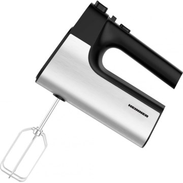 Heinner HM-500BKSS - Ručný šľahač 500W/230V matný chróm/čierna