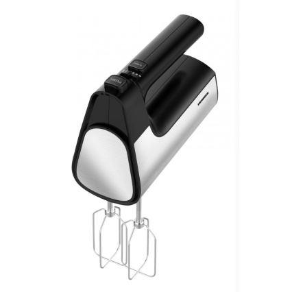 Heinner HM-500BKSS - Ručný šľahač 500W/230V matný chróm/čierna