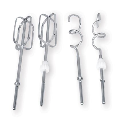 Heinner HMBR-300W - Ručný šľahač s otočnou miskou 300W/230V biely