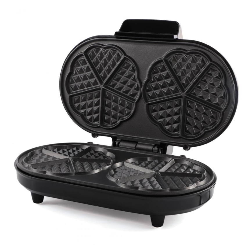 Heinner HWF-1000CR - Vaflovač 1000W/230V čierna/ružové zlato