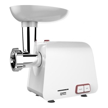 Heinner MG-1340WH - Mlynček na mäso 1340W/230V biela