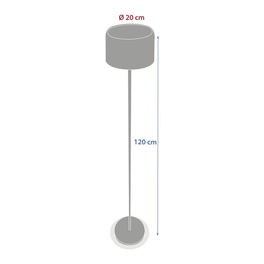 Hesperide - LED solárna lampa BOLTY LED/3,7V 2600 mAh IP65 antracit