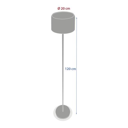 Hesperide - LED solárna lampa BOLTY LED/3,7V 2600 mAh IP65 béžová