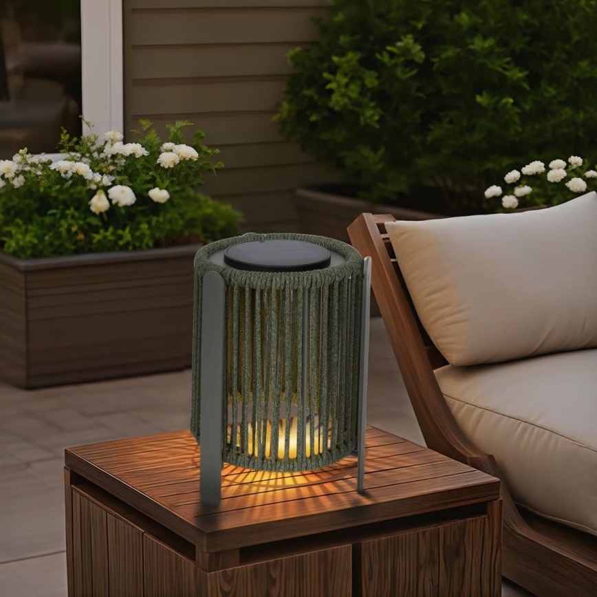 Hesperide - LED Solárna lampa LINY LED/3,7V 2600 mAh IP54 zelená