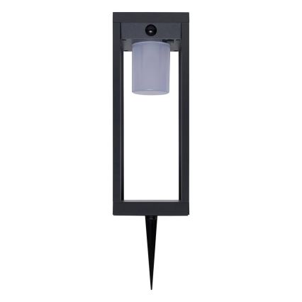 Hesperide - LED solárna lucerna s pohybovým senzorom PIKY LED/3,7V 2600 mAh 40 cm IP65 antracit