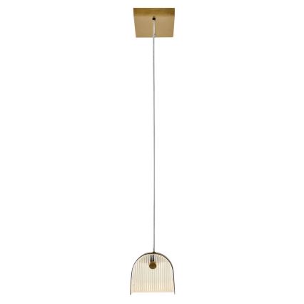 Hinkley - LED luster na lanku ARCO LED/43W/230V 3000K zlatý