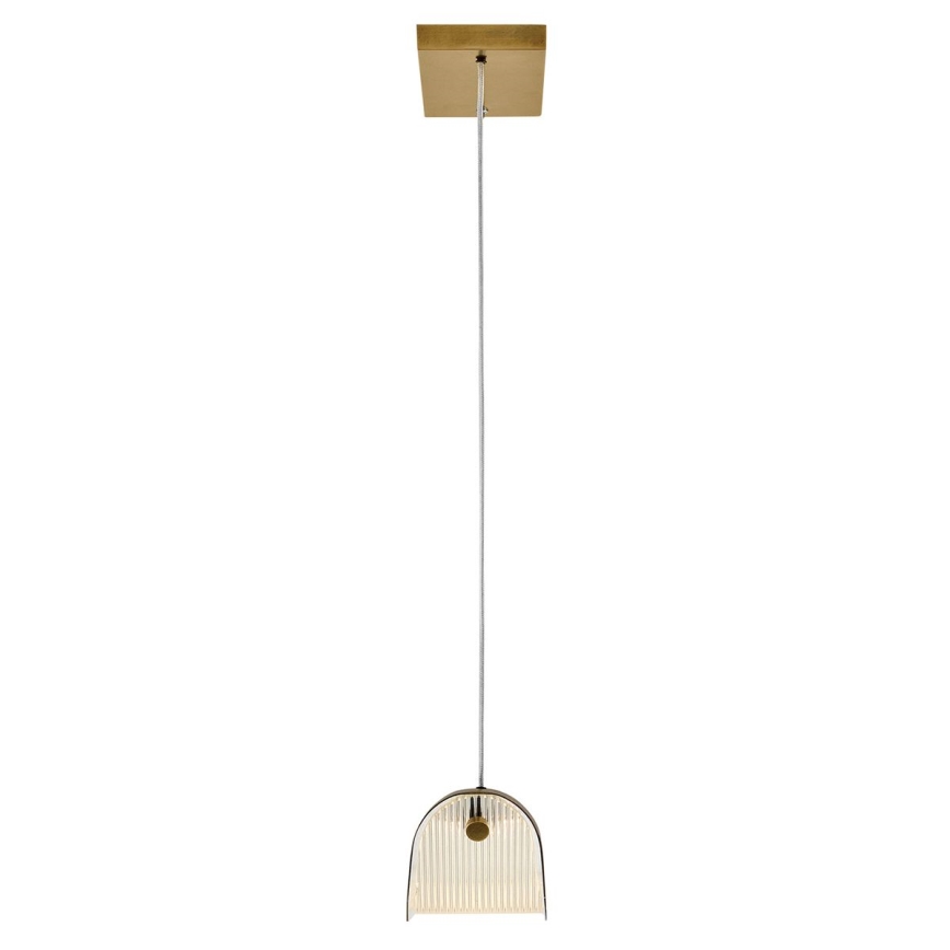 Hinkley - LED luster na lanku ARCO LED/43W/230V 3000K zlatý