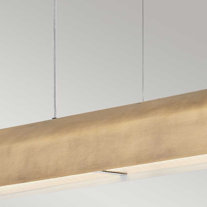 Hinkley - LED luster na lanku ARCO LED/43W/230V 3000K zlatý