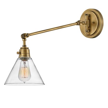 Hinkley - Nástenná lampa ARTI 1xE27/60W/230V mosadz