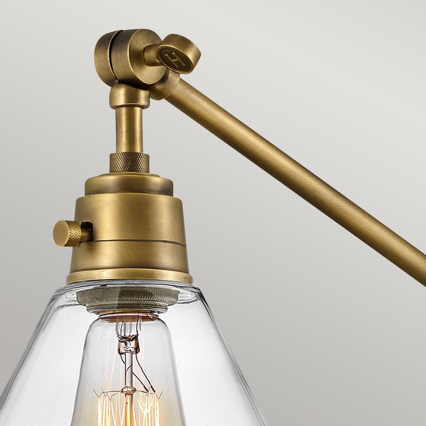 Hinkley - Nástenná lampa ARTI 1xE27/60W/230V mosadz
