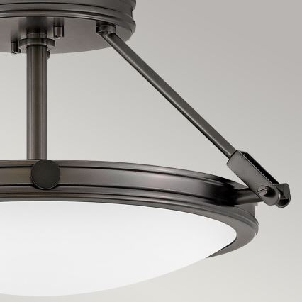 Hinkley - Prisadený luster COLLIER 3xE14/40W/230V priemer 41,7 cm čierna