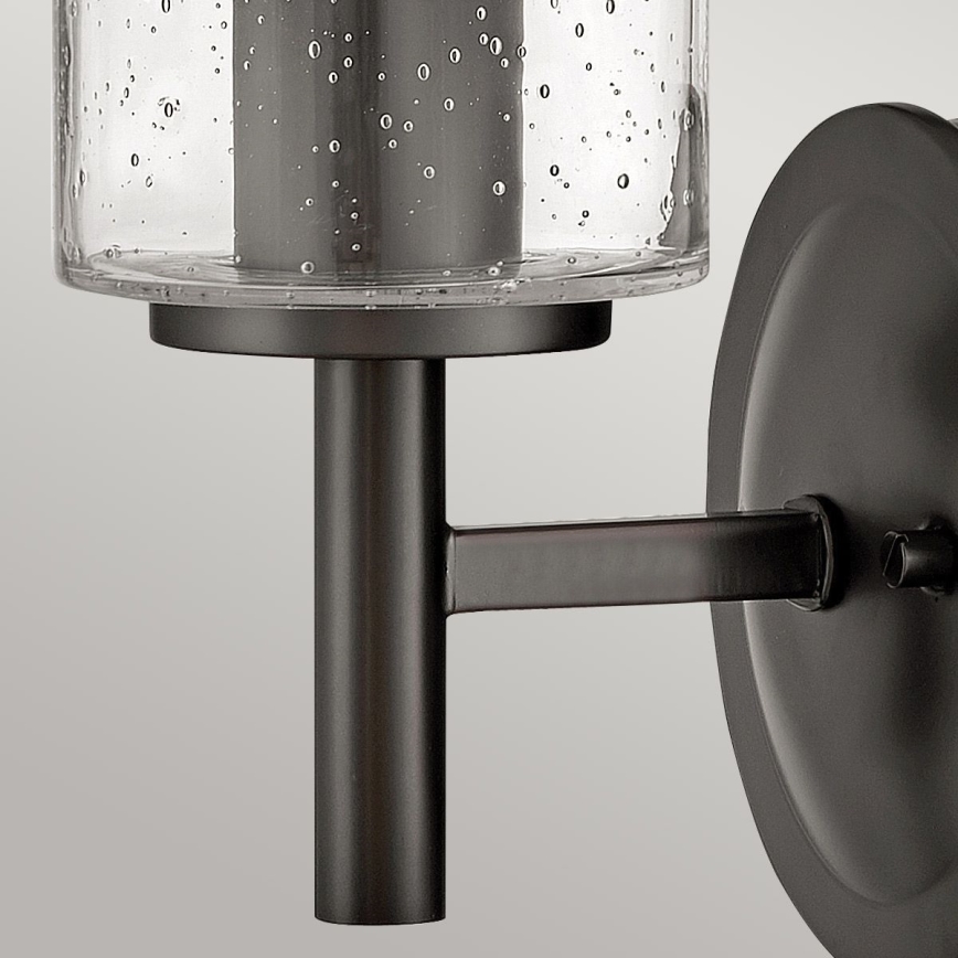 Hinkley - Nástenné svietidlo COLLIER 1xE27/60W/230V čierne