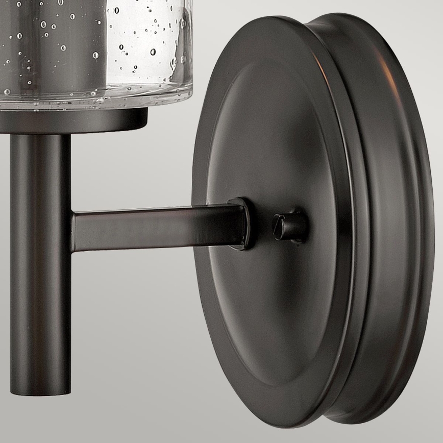 Hinkley - Nástenné svietidlo COLLIER 1xE27/60W/230V čierne