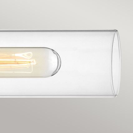 Hinkley - Kúpeľňové nástenné svietidlo ELLISON 2xE27/40W/230V IP44 čierna