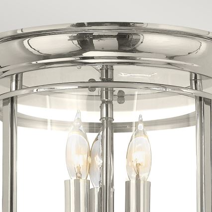 Hinkley - Stropné svietidlo GENTRY 3xE14/40W/230V lesklý chróm