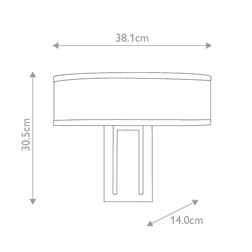 Hinkley - Nástenné svietidlo HAMPTON 2xE14/40W/230V zlaté