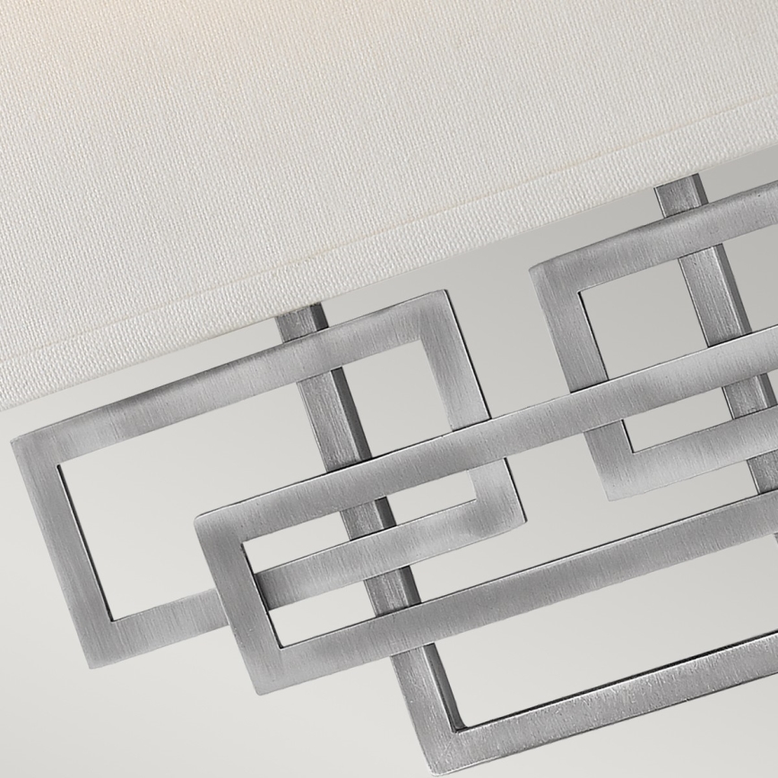 Hinkley - Nástenné svietidlo LANZA 2xE14/40W/230V matný chróm